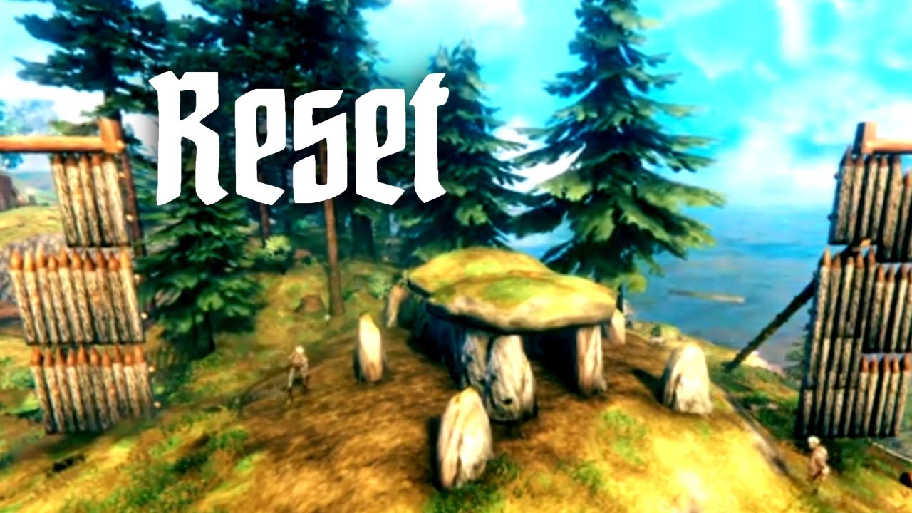 Reset ore & dungeons in Valheim using upgrade world mod