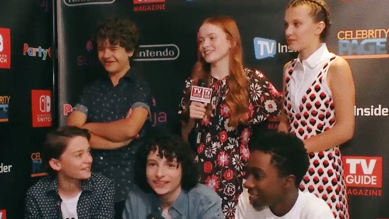 The Stranger Things cast talk season 2 - TV Insider (2017) #strangerthings