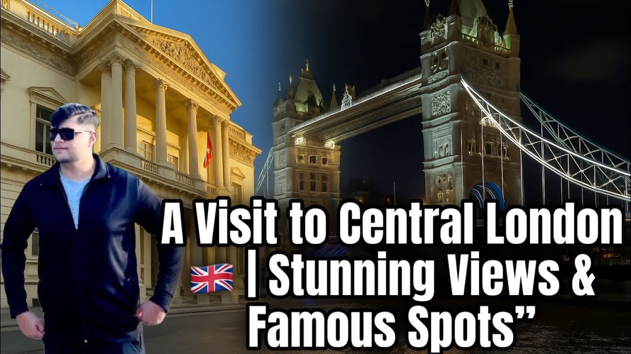 My First Ever Vlog! 🇬🇧 Starting My YouTube Journey from the Iconic London Bridge 🌉✨
