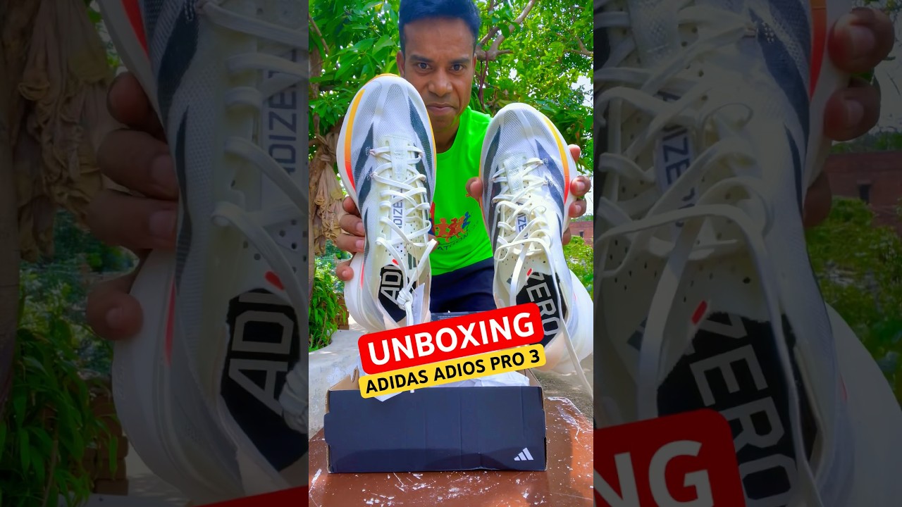 ADIDAS ADIOS PRO 3 UNBOXING ✅ Detail review coming soon on channel #unboxing #adidas