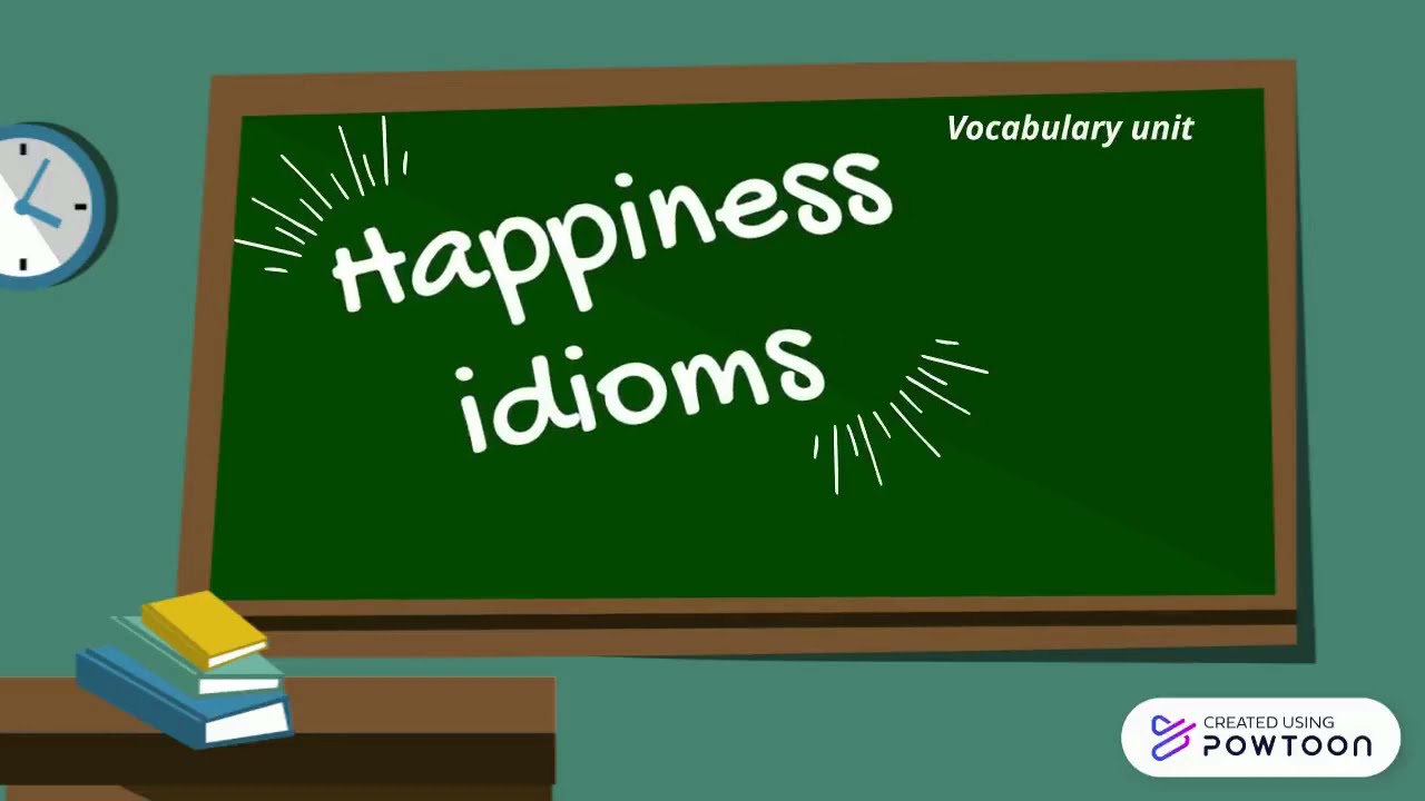 Happiness idioms | Idioms | English vocabulary