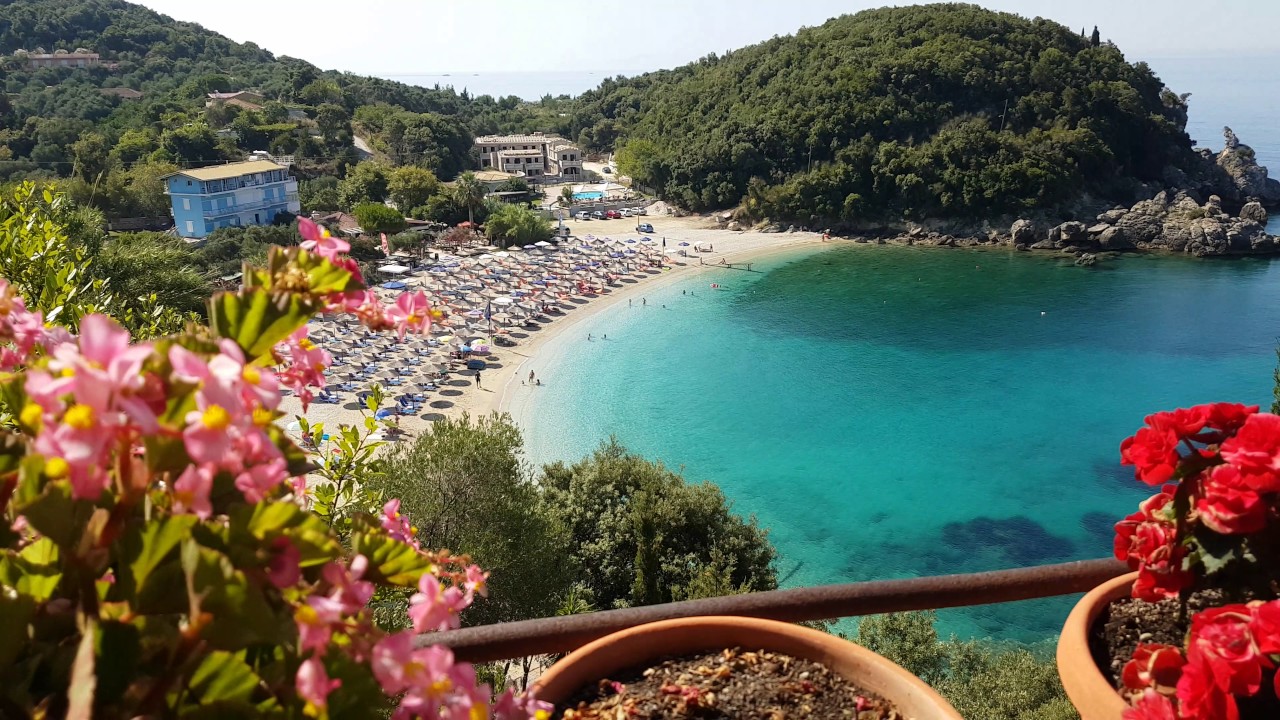 Beach Sarakiniko near Parga. A must see! Very beautiful Ionian sea. Crystal clear water