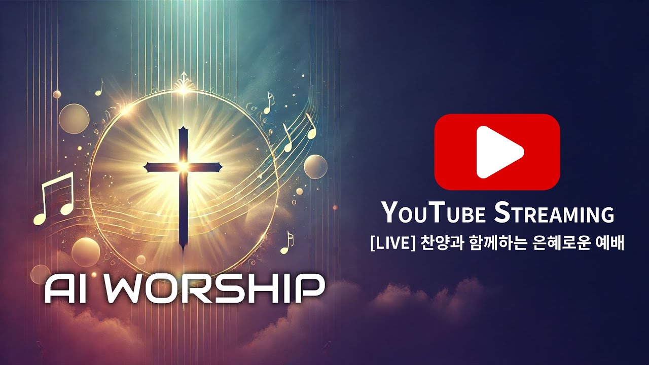 [LIVE] 은혜로운 찬양 예배 🎶 실시간 CCM | 기독교 찬양 | 기도·묵상 음악