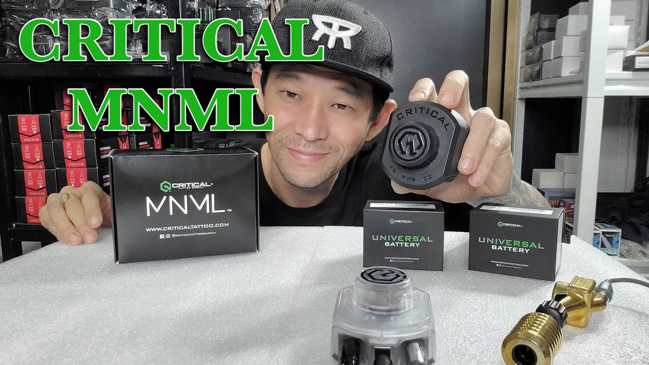 หม้อแปลงเครื่องสัก Critical MNML Tattoo Power Supply @JokerBrothersTattooStudio