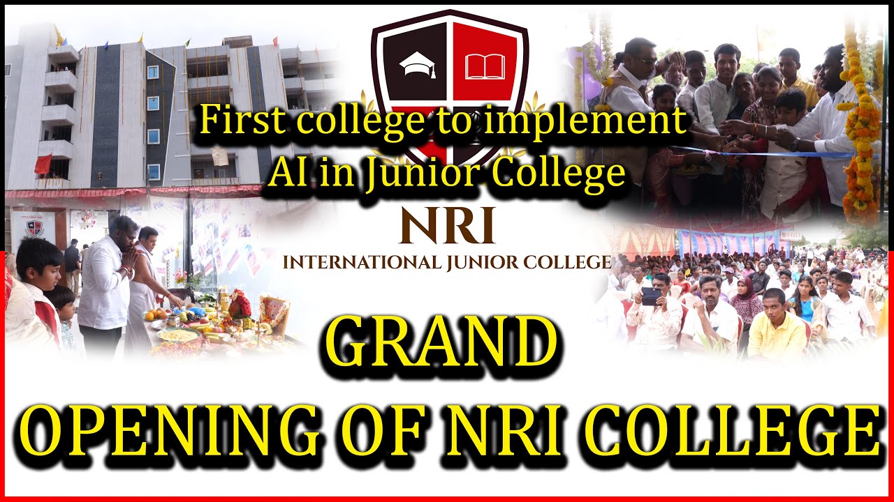 GRAND OPENING OF NRI COLLEGE|ANANTHAPUR|@ap39tv