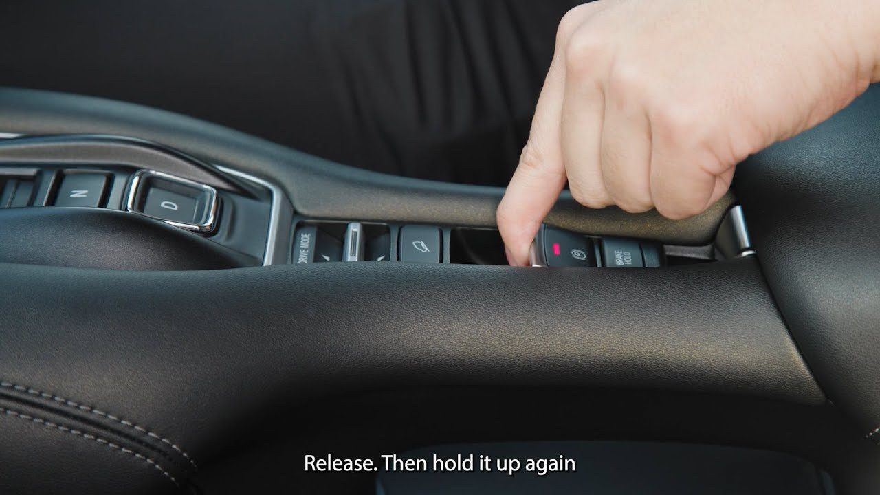How to activate your automatic park brake