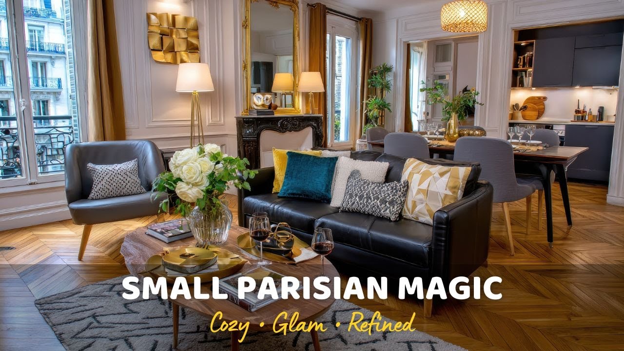 Architect’s Tour: Inspiring Small Parisian Apartments That Feel Cozy, Glamorous, and Refined