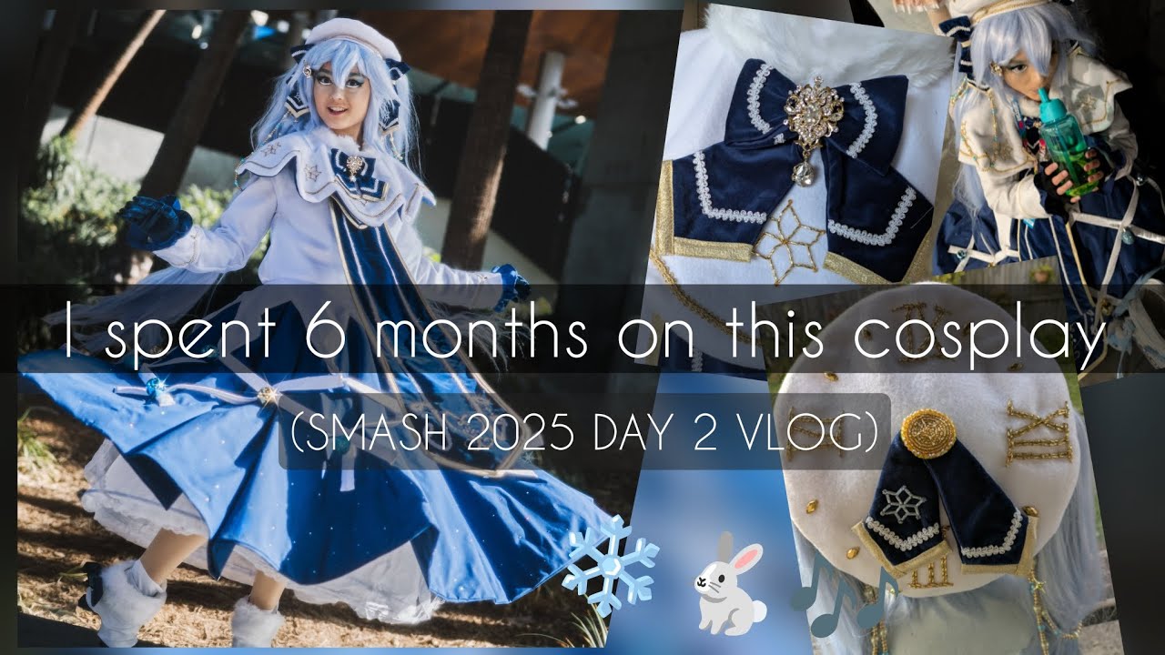 I MADE MY DREAM COSPLAY REAL! - SMASH 2025 DAY 2 VLOG
