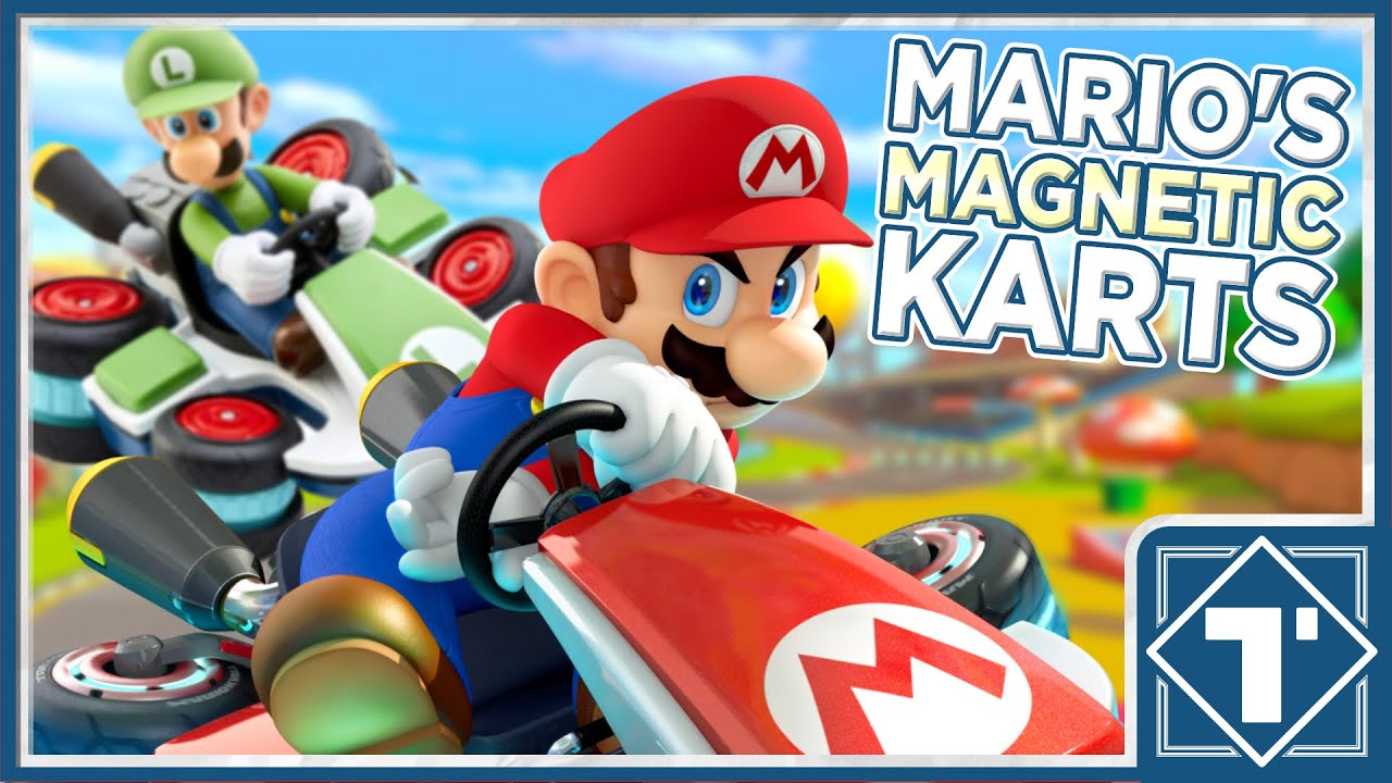The SCIENCE of Mario Kart: Mario's MAGNETIC Karts!