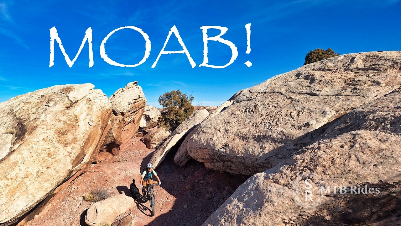Can Jenny ride all of the features on this loop in Moab, Utah?