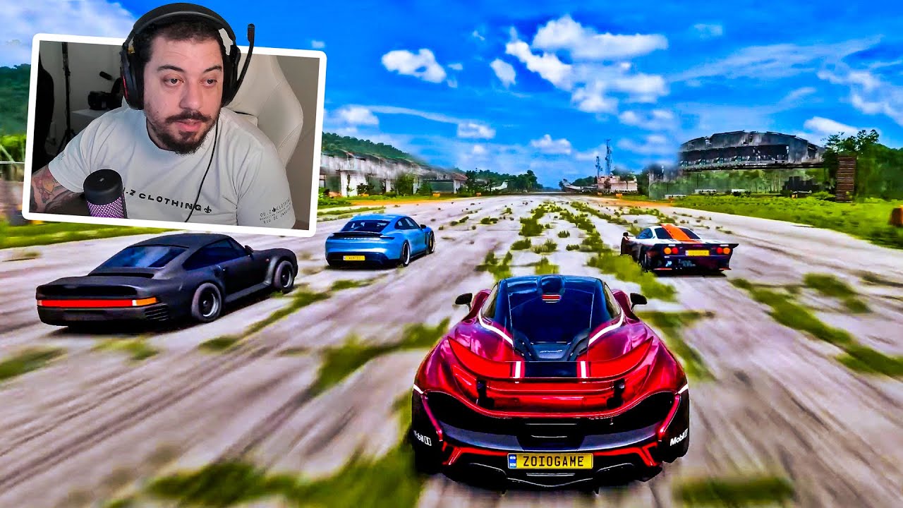 ARREMESSO DA MORTE - PORSCHE VS MCLAREN - FORZA HORIZON 5 - GAMEPLAY