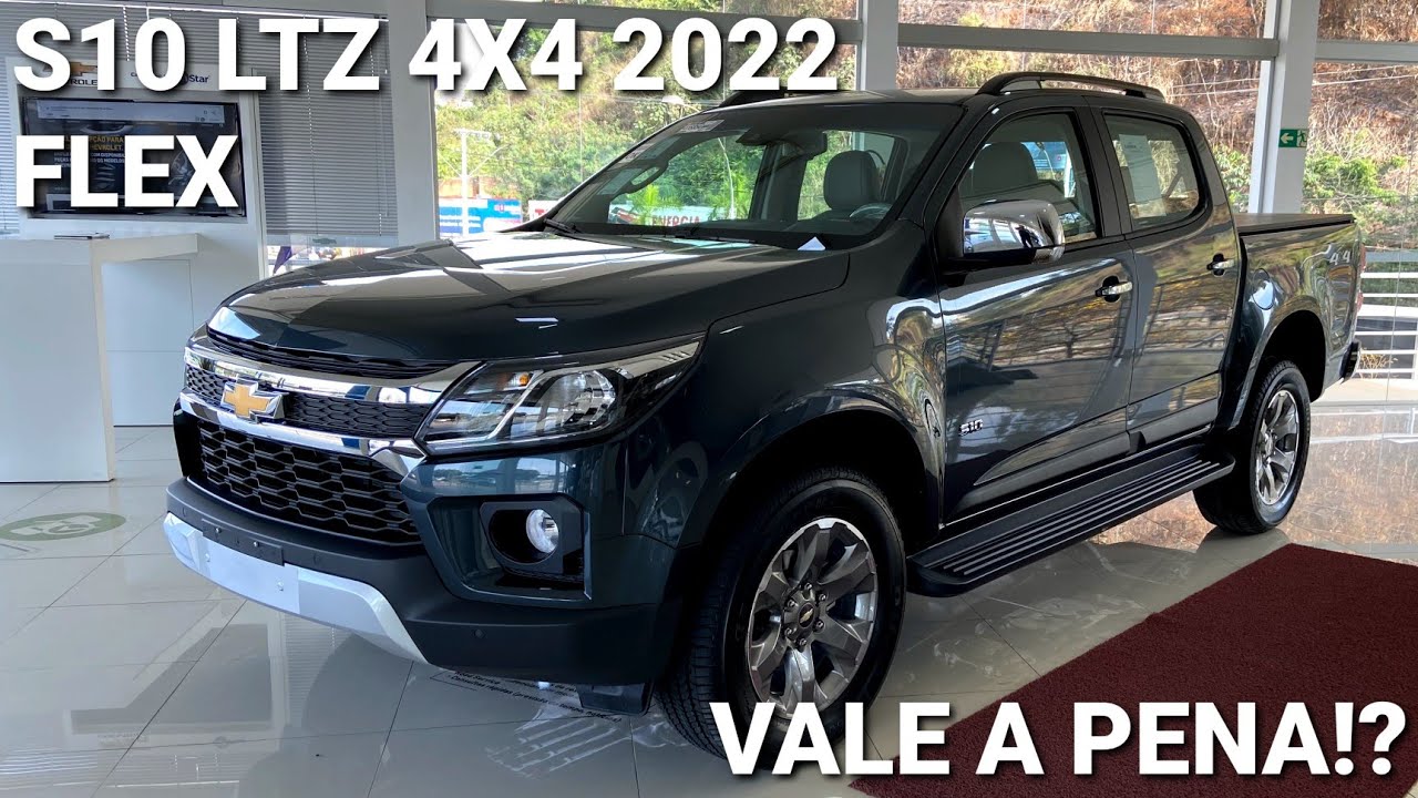 Chevrolet S10 LTZ CD Flex 4x4 2022 - Vale a diferença de 40k em relação a Diesel!?