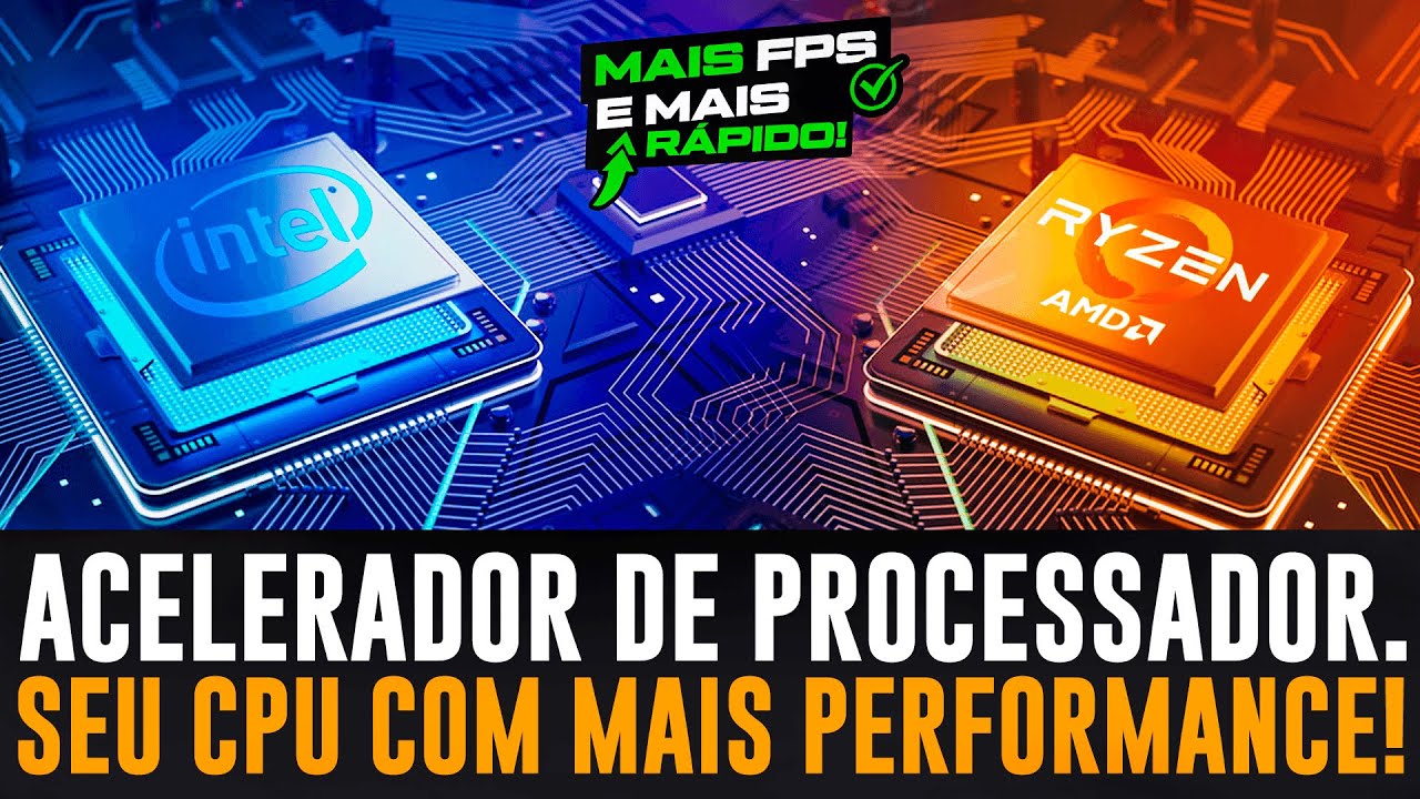 COMO OTIMIZAR O PROCESSADOR PARA MAIS DESEMPENHO NOS JOGOS ! OTIMIZAR O PC E CPU PARA FPS NO JOGO !
