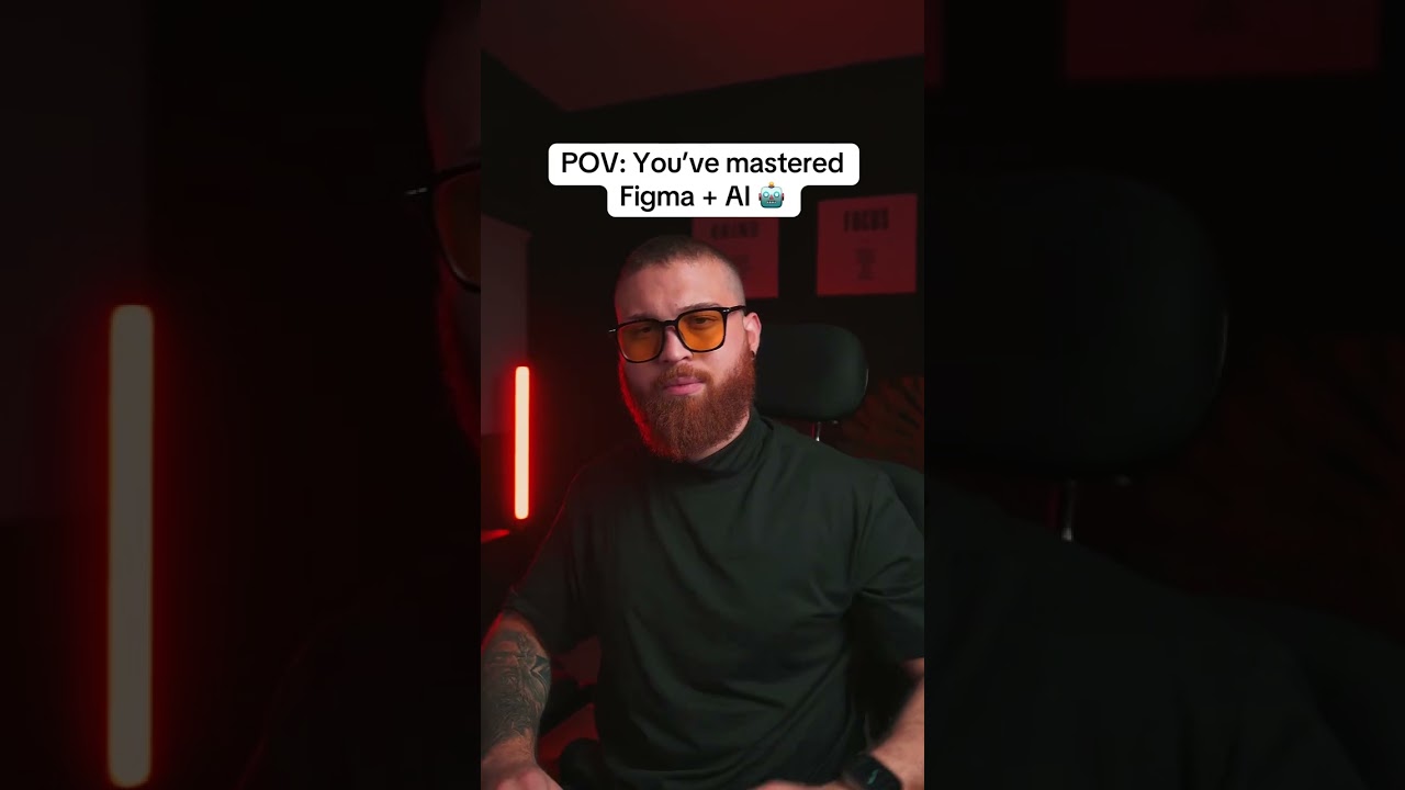 POV: You&rsquo;ve mastered Figma + AI 🤖 With AI, you can explore ideas insanely fast