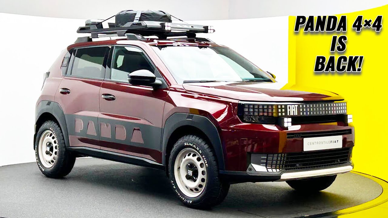Panda 4x4 Is Back! Meet the Rugged Fiat Grande Panda Concept!