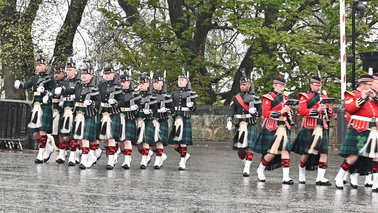 First Anniversary of The Coronation: Mounting the Guards at Edinburgh Castle