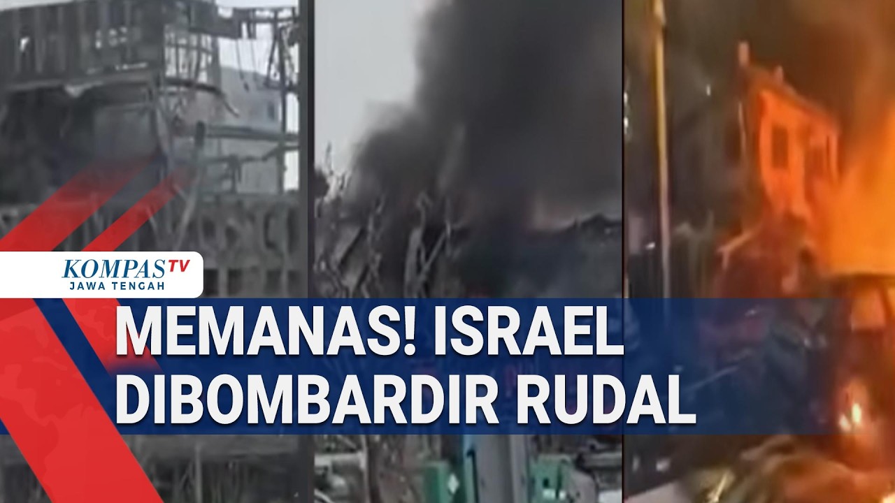 Memanas! Israel Dibombardir Rudal