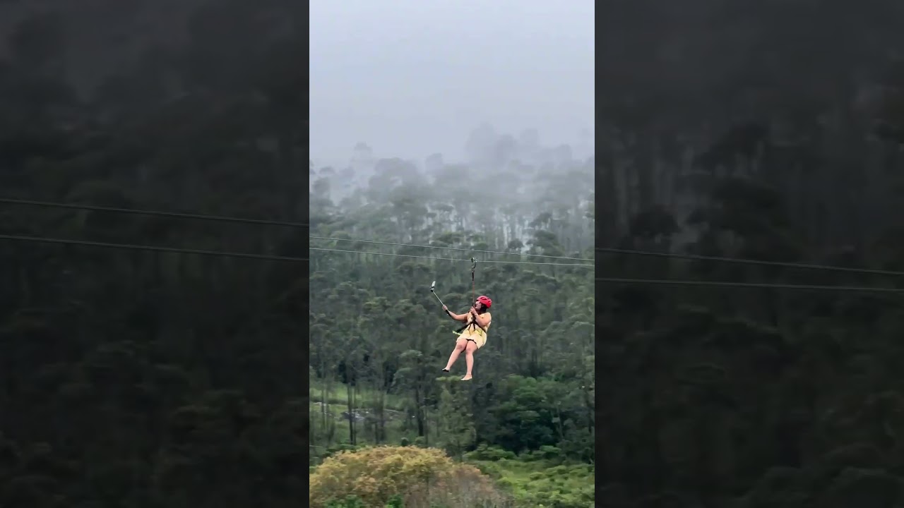 Adventron Dual Zipline in Suryanelli  Powered by Munnar Adventures #zipline #munnaradventures