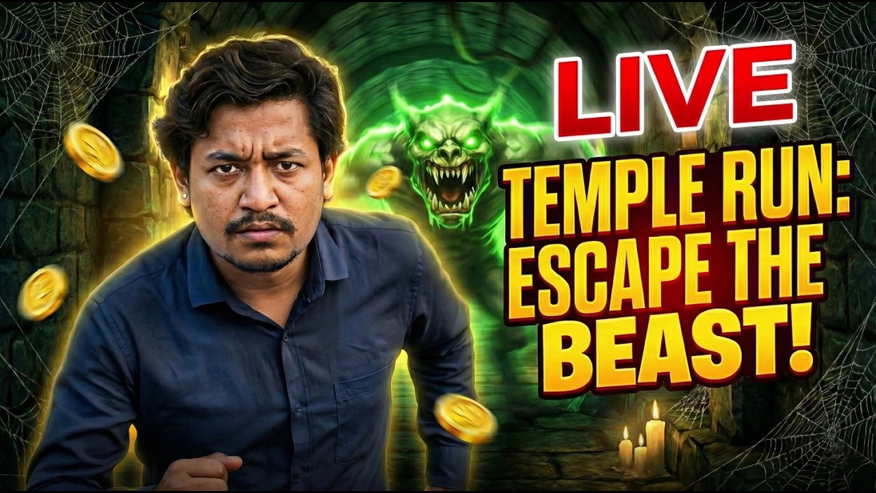 😱Temple Run LIVE | Aaj Record Todega! 🔥