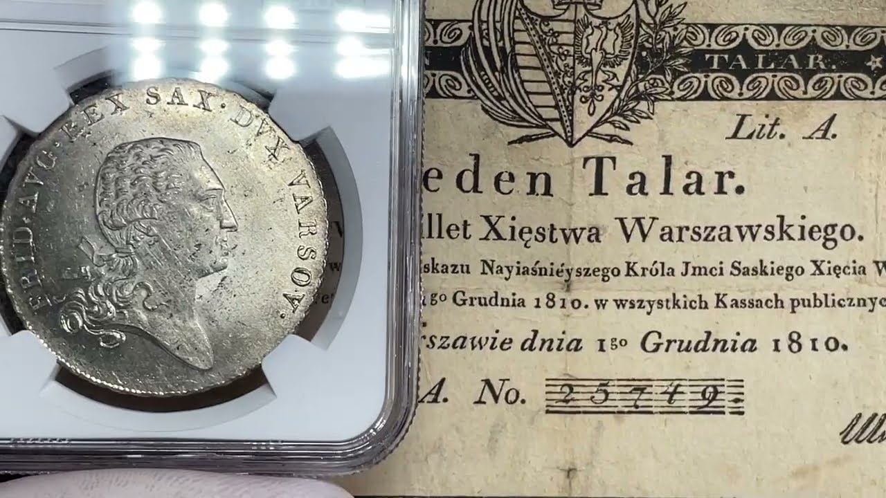 Pieniądze Księstwa Warszawskiego - Monety I Banknoty