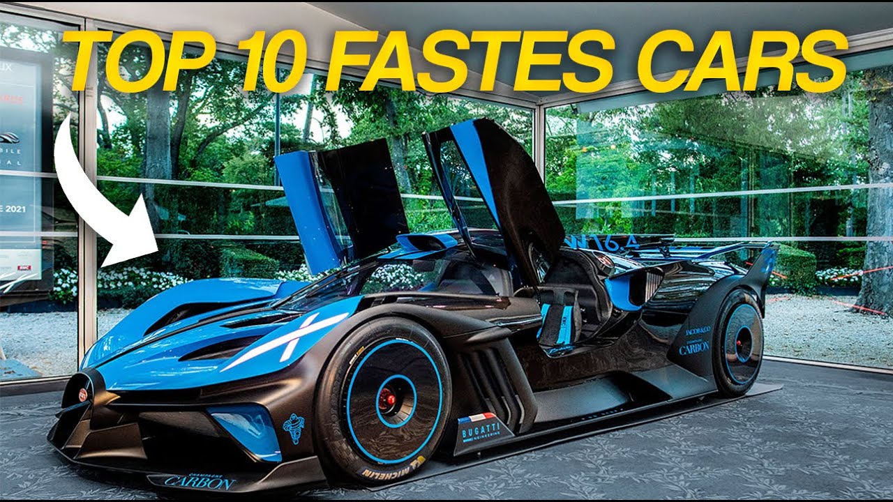 TOP 10 SCHNELLSTE AUTOS DER WELT! (Nr. 1 ist verr&uuml;ckt 😳)