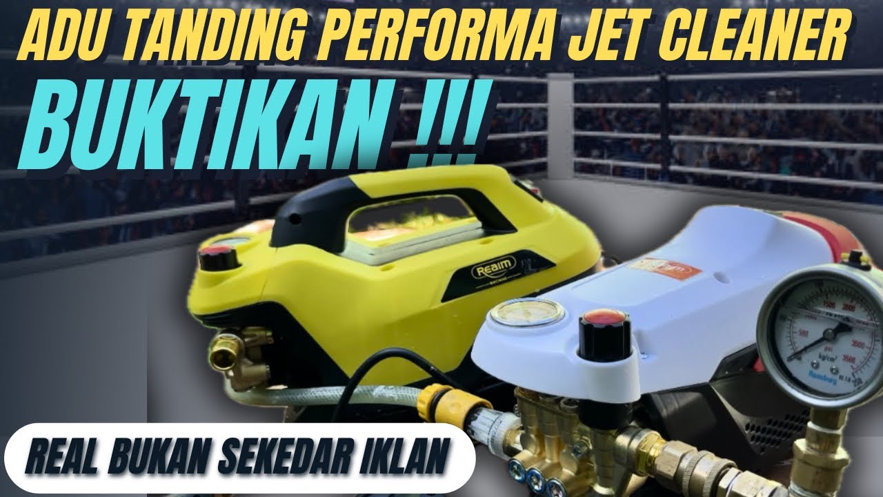 Review Jet Cleaner Reaim VS Reaim - Adu Tanding Real Tes No Gimick !!!!!