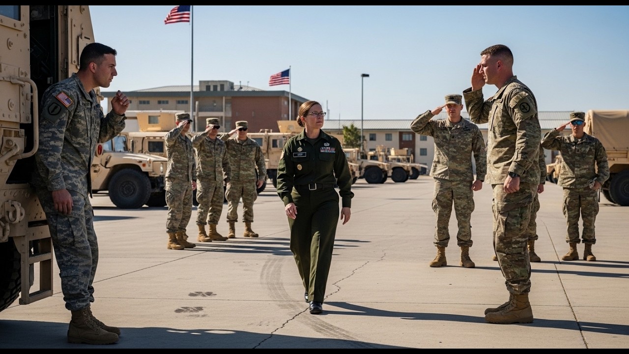 He Mocked Her Rank — Then Every Soldier on Base Saluted Her