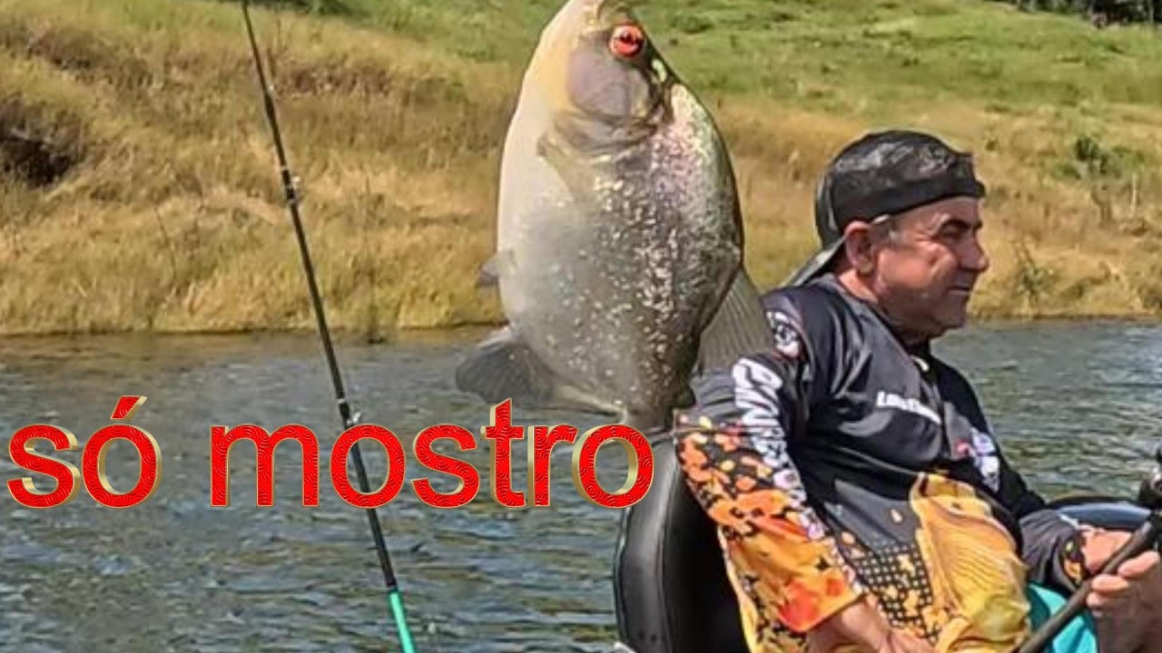 Pescaria Fraca Até a Piranha Atacar o Mandi e Ddeixar Só a Metade