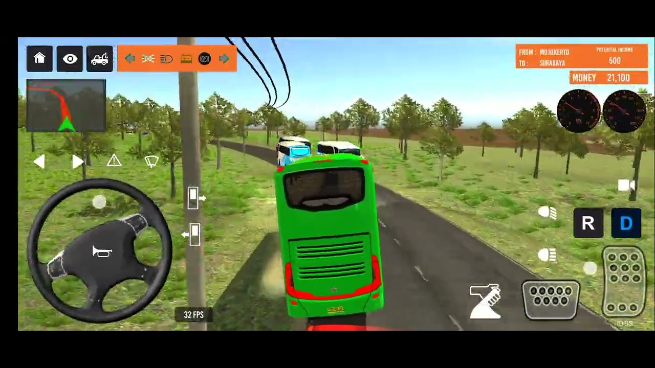 euro coach bus simulator 😱🚌 || new coach bus simulator Android gameplay part .63