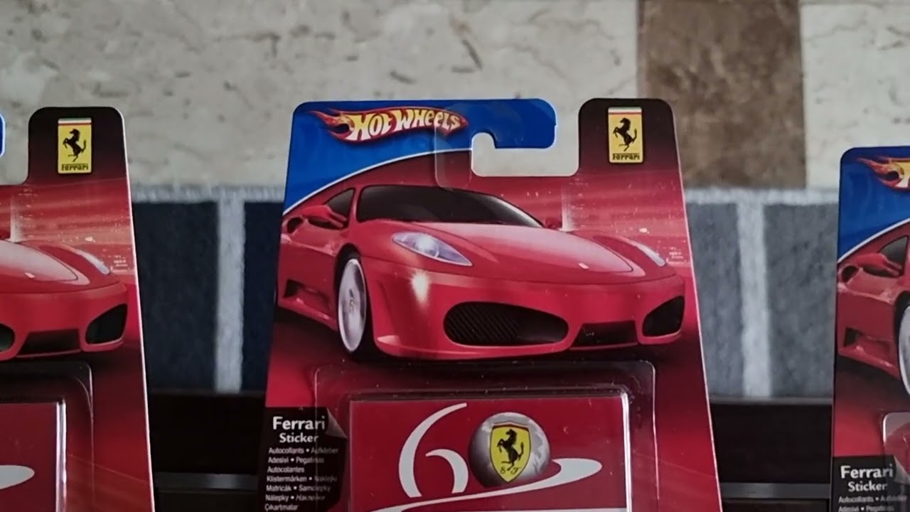 Hot Wheels Ferrari Racer 60th Anniversary 1947-2007 Complete set 1 to 24