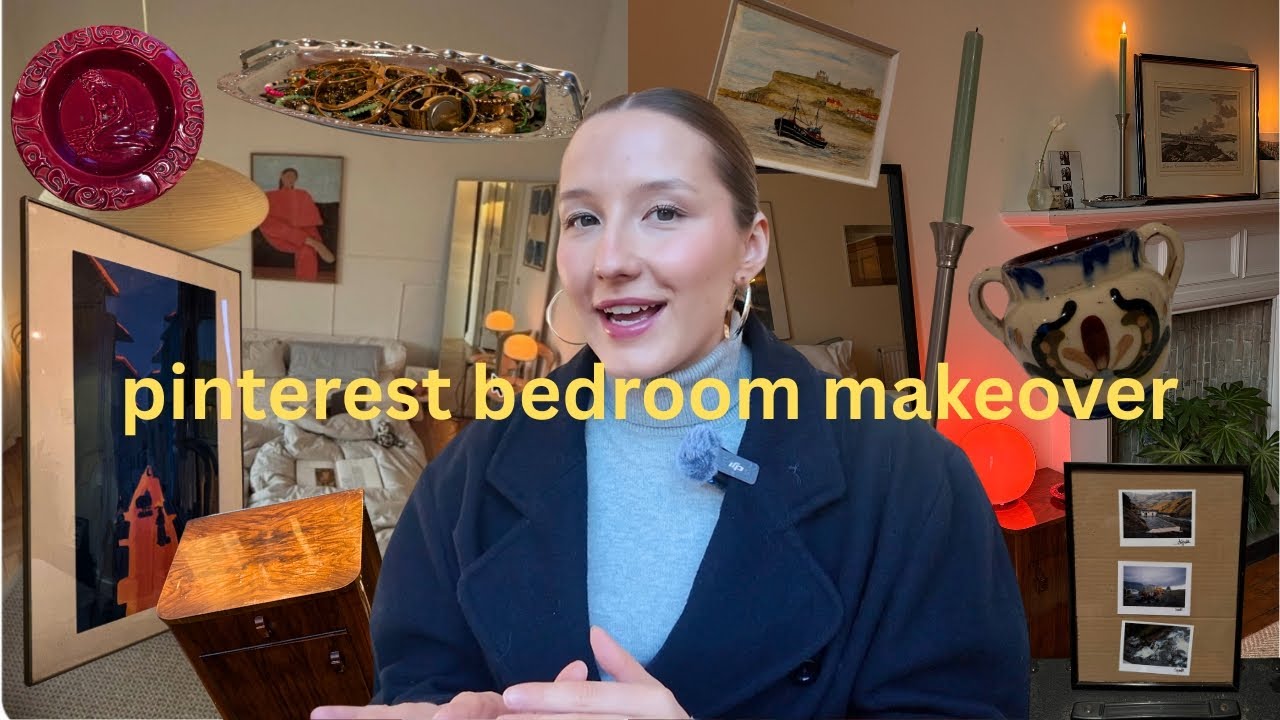 charity shopping in edinburgh for my pinterest bedroom makeover