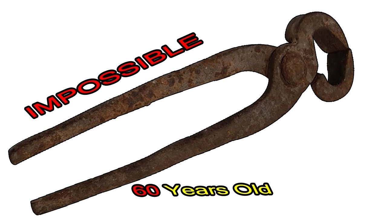 1960s Scorpion Pliers Rusty - Rare Vintage Pliers Restoration || まれなビンテージプライヤー修復