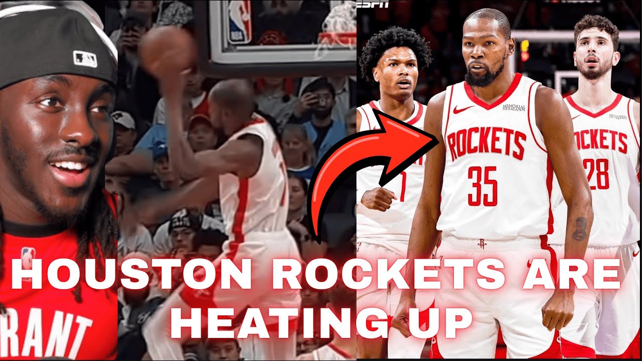 ROCKETS ARE HEATING UP.. Rockets Vs Raptors Highlights Reaction