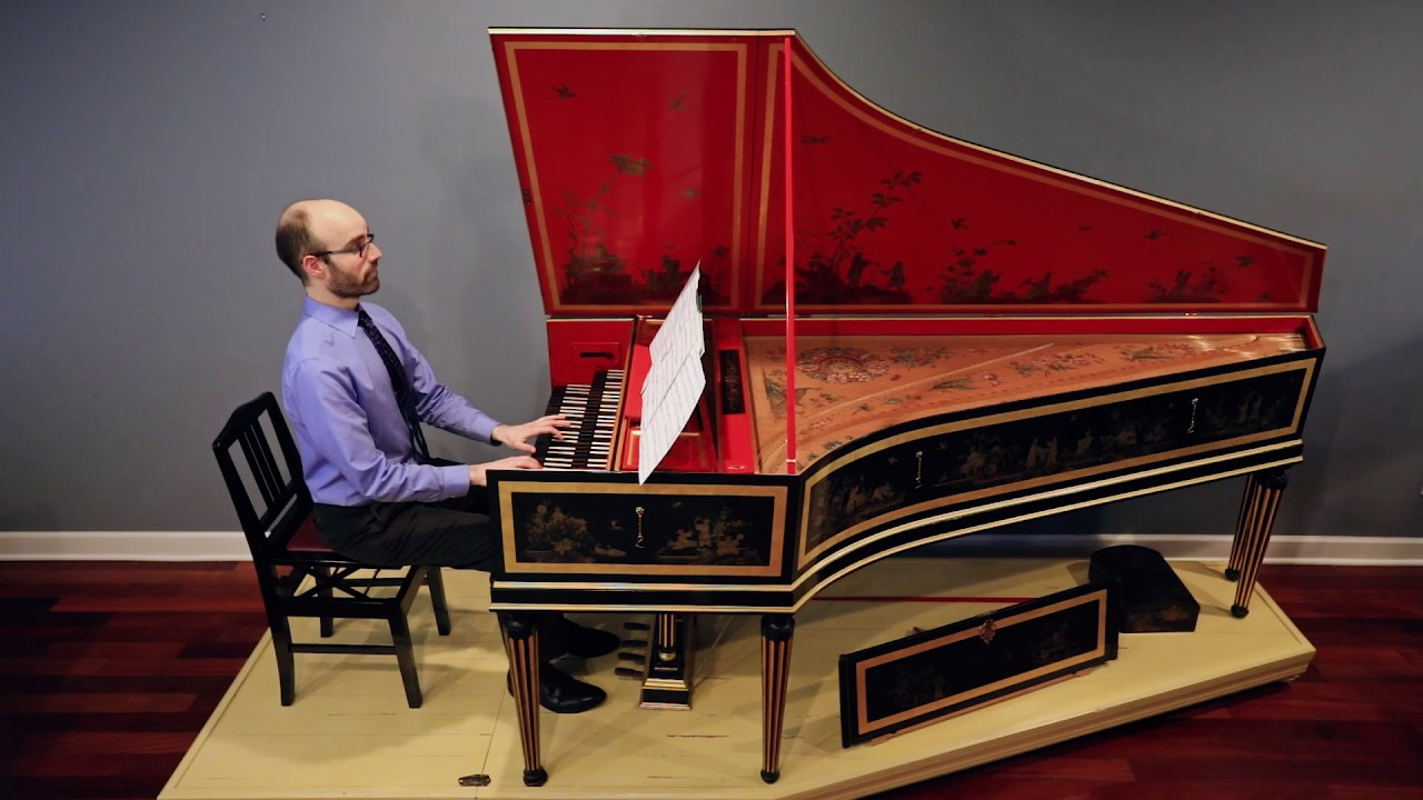 John Bull, The King's Hunt, harpsichordist Andrew Rosenblum