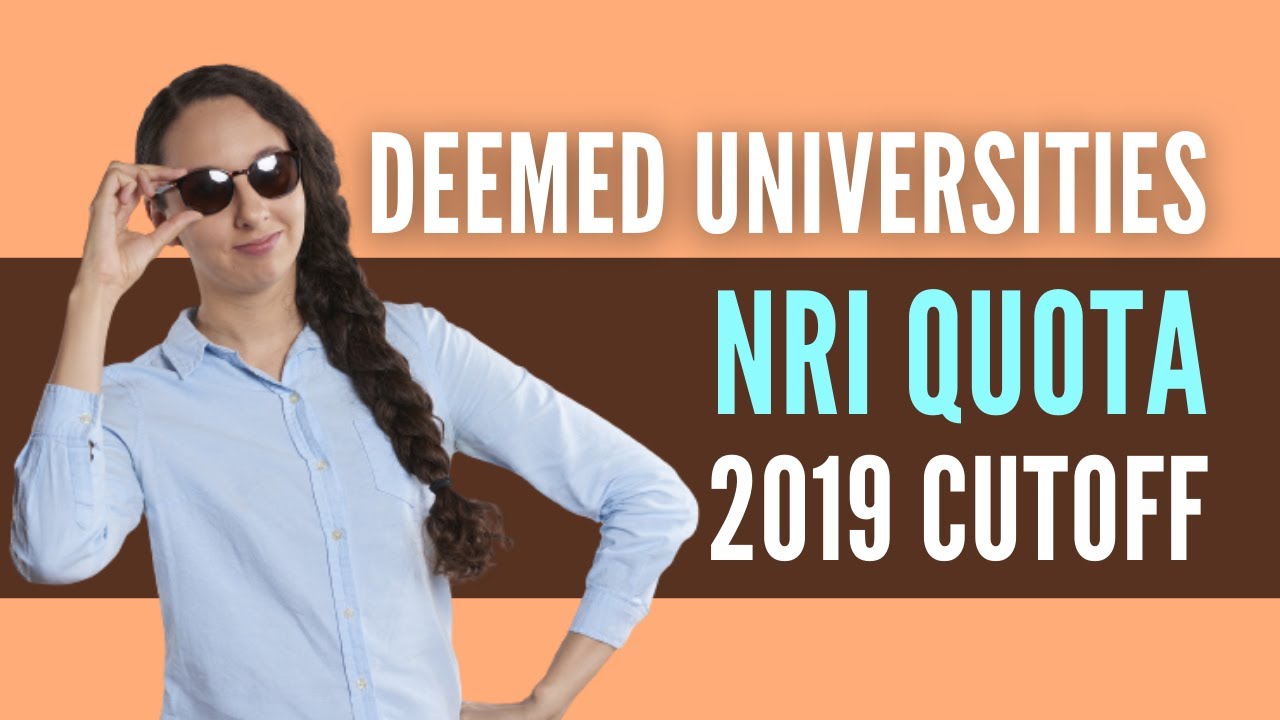 Deemed Universities MBBS NRI Cutoff 2019