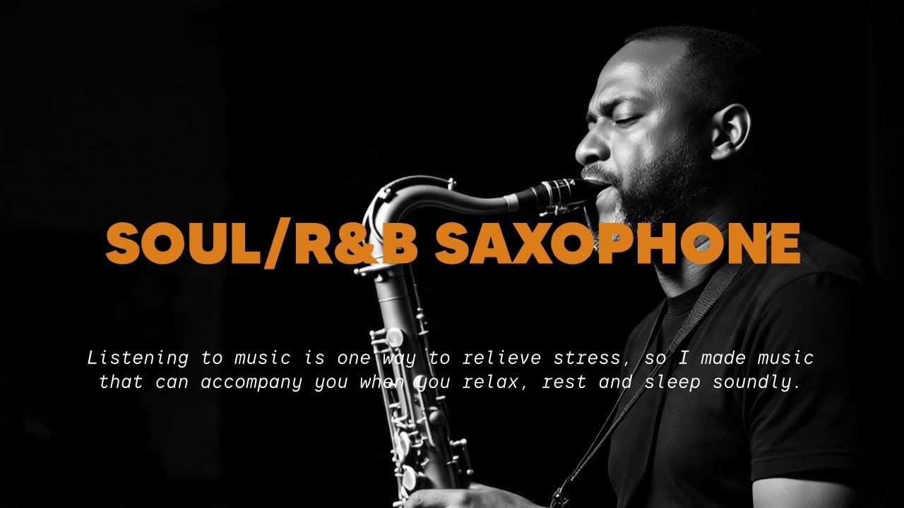 Vintage Jazzy Soul R&B Saxophone | 80s/90s Smooth Night Groove 🎷