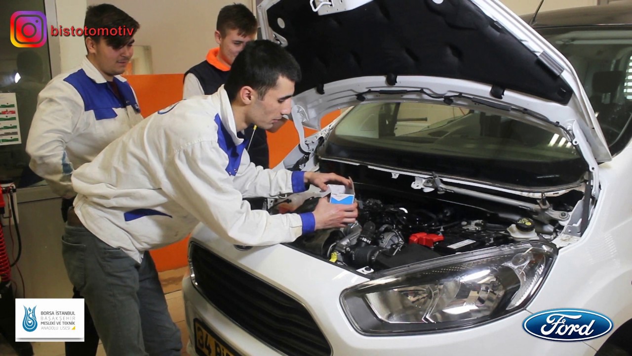 Ford Courier mazot filtresi nasıl değişir 30.000 km ***How to Ford Courier diesel fuel filter change