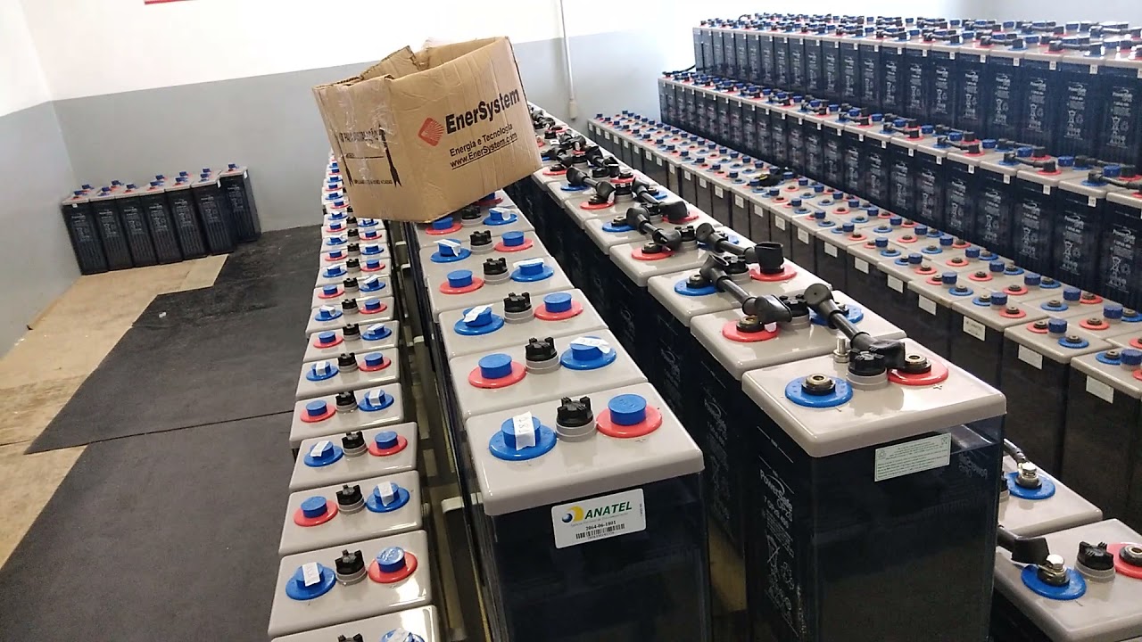 Banco de baterias estacionarias.