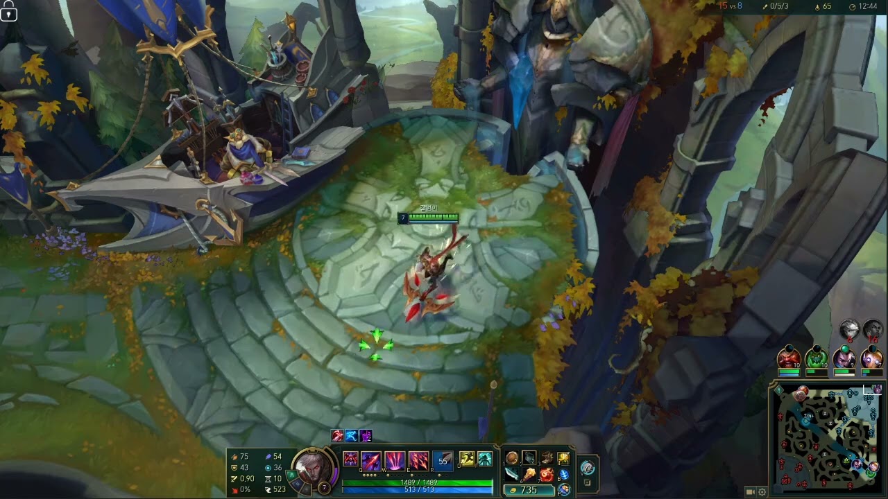 2.17 [16] 원딜 바루스 vs 이즈리얼