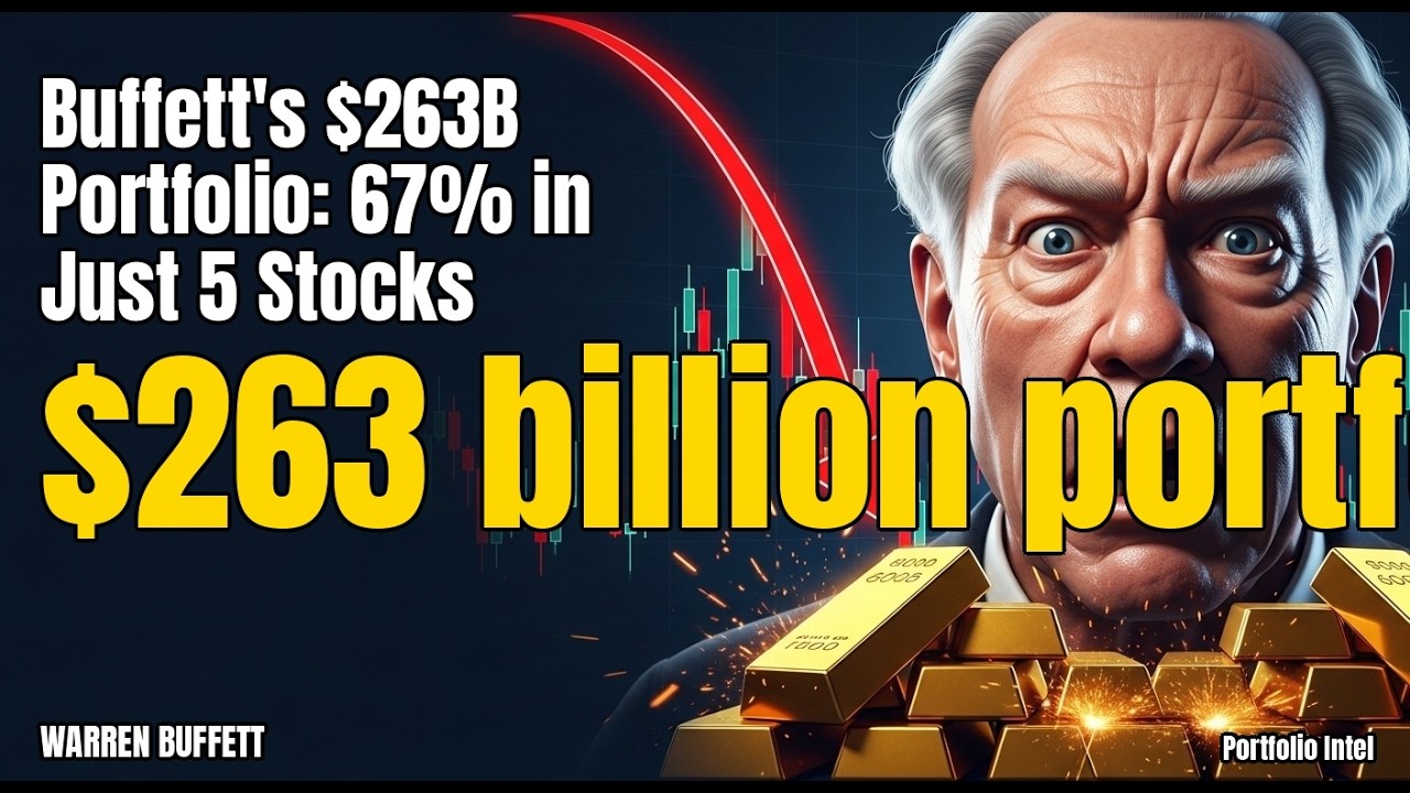 Buffett's $263B Portfolio: 67% in Just 5 Stocks