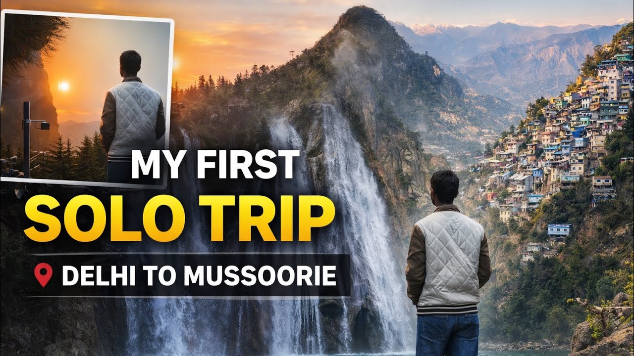 My first solo trip | Delhi to Mussoorie