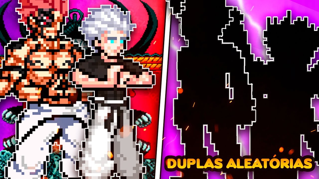 A DUPLA MAIS FORTE DO UNIVERSO??!!  COLOQUEI GOJO E SUKUNA VS DUPLAS ALEATORIAS NO MUGEN!!