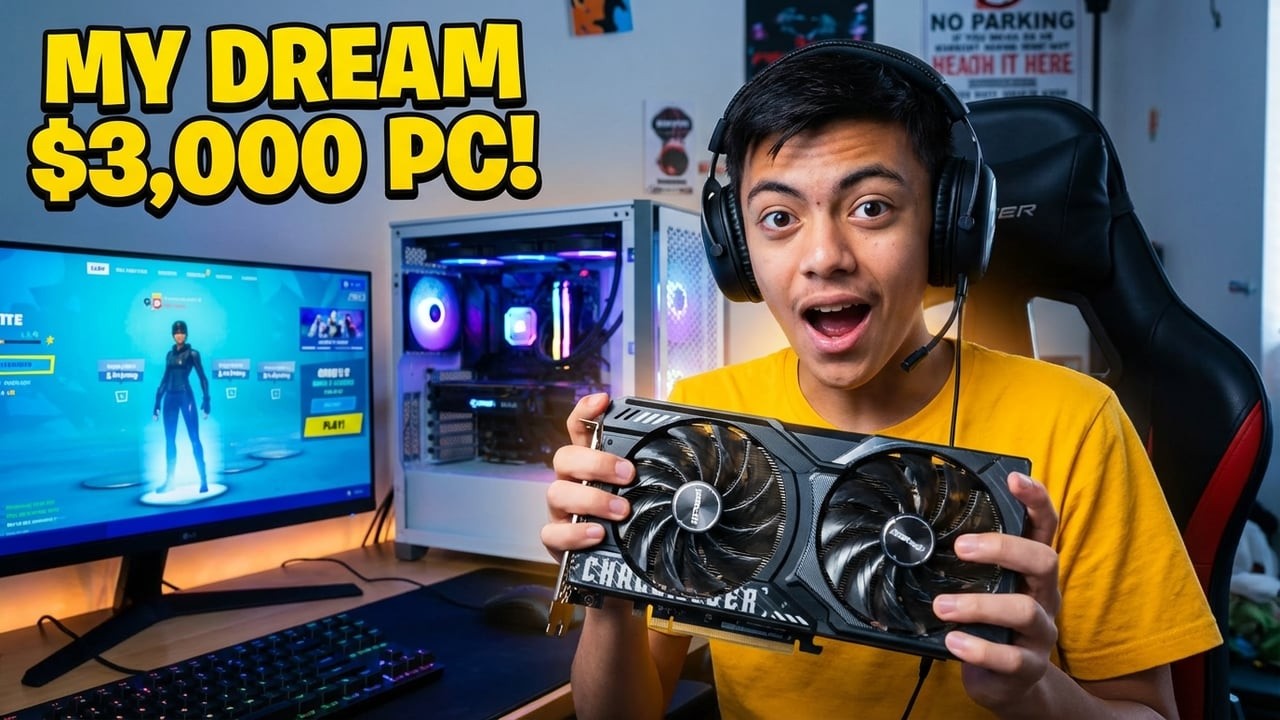 $3000 Dream Gaming PC Build | Back in Fortnite Competitive