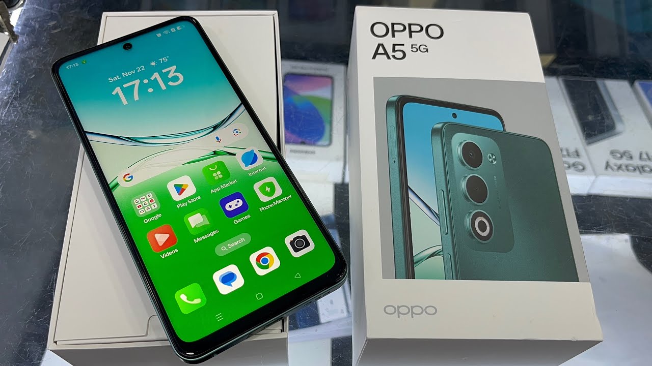 Oppo A5 5G 6/128 Unboxing | Aurora Green | Starting From ₹15499/- | Guru Mobile World 🔥