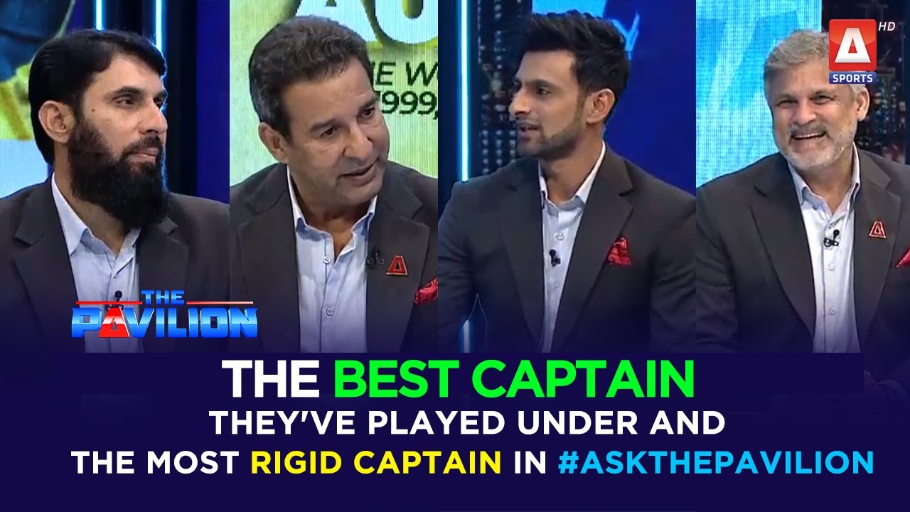 The best captain they've played under and the most rigid captain in #AskThePavilion