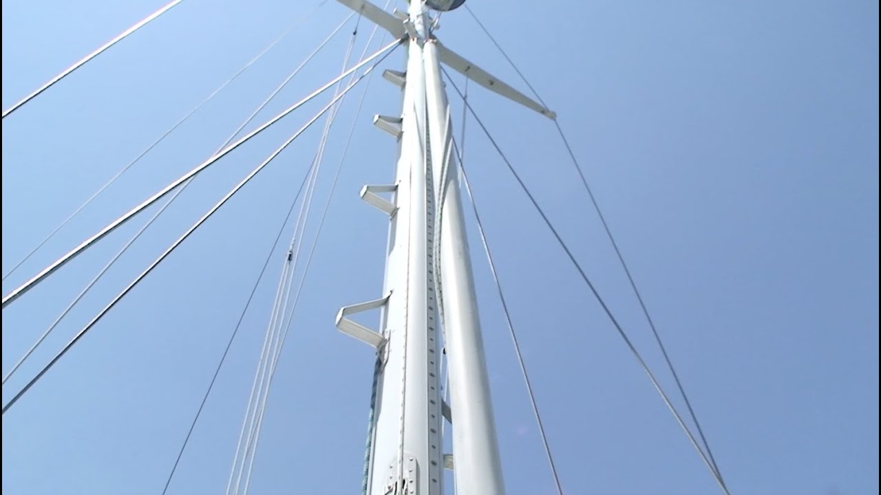How to Install Mast Steps on a Sailboat | Pam Wall