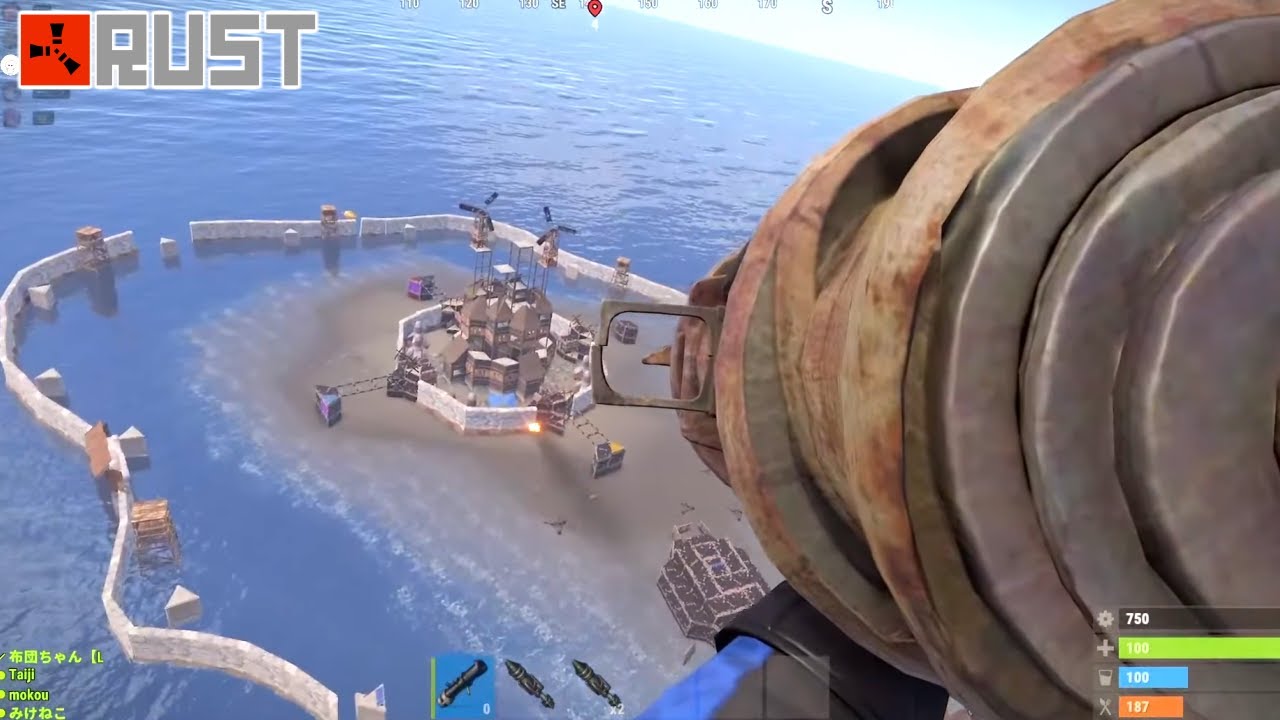 最終日 ガチで全員〇す漢のニコニコ老人RUST  もこう視点【RUST】布団ちゃん、たいじ、みけねこ