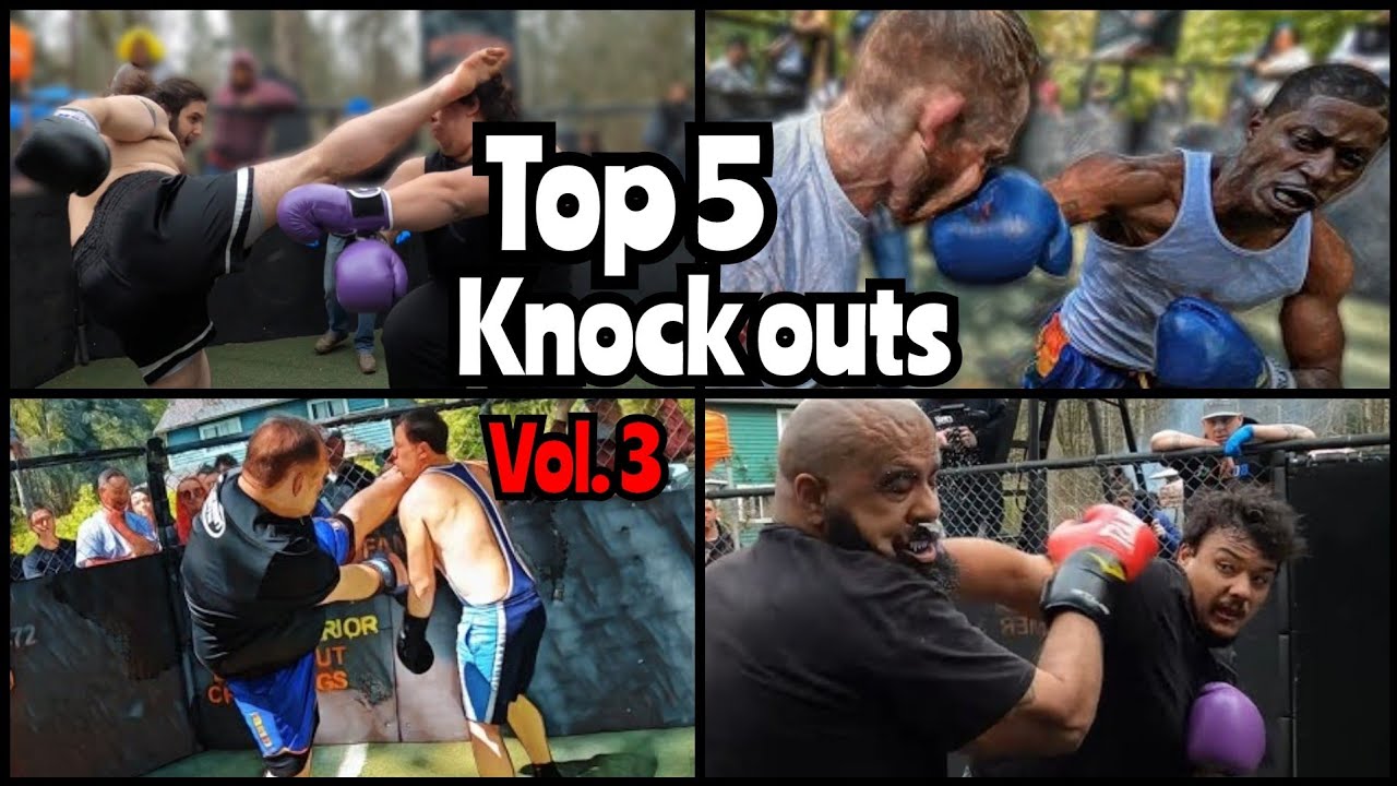 Top 5 KO's | Streetbeefs Scrapyard Vol. 3
