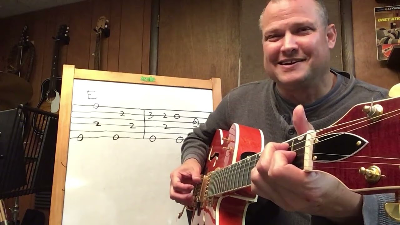 The First Travis Picking Pattern I Learned from Billy Kemp