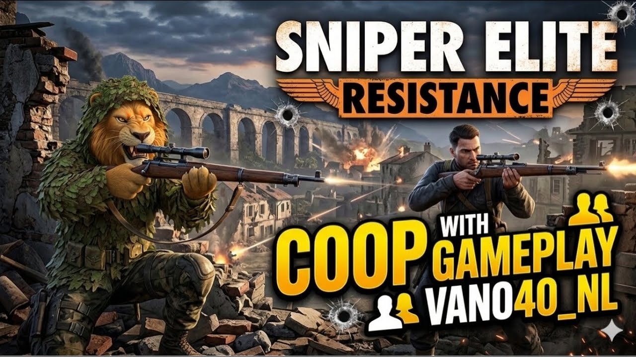 Sniper Elite Resistance Coop with Vano40_NL